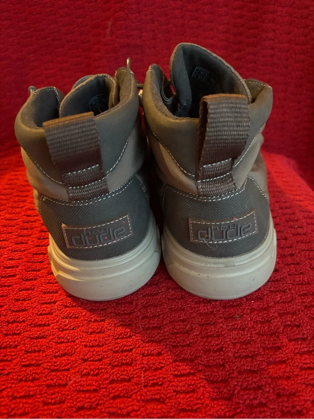 Hey Dude Men's Brown Chukka Boots with Tan Sole- NWT
